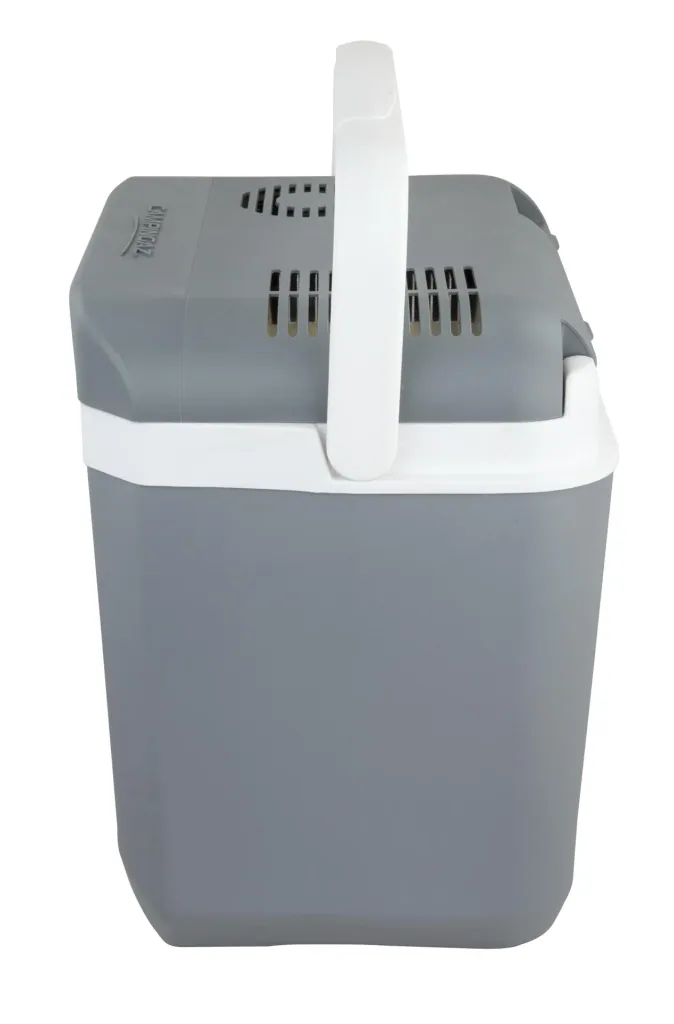 Powerbox  Plus 28L  Thermoelektrische Kühlbox mit 28L Fassungsvermögen, antimikrobielle Innenwände, 12 V Stecker