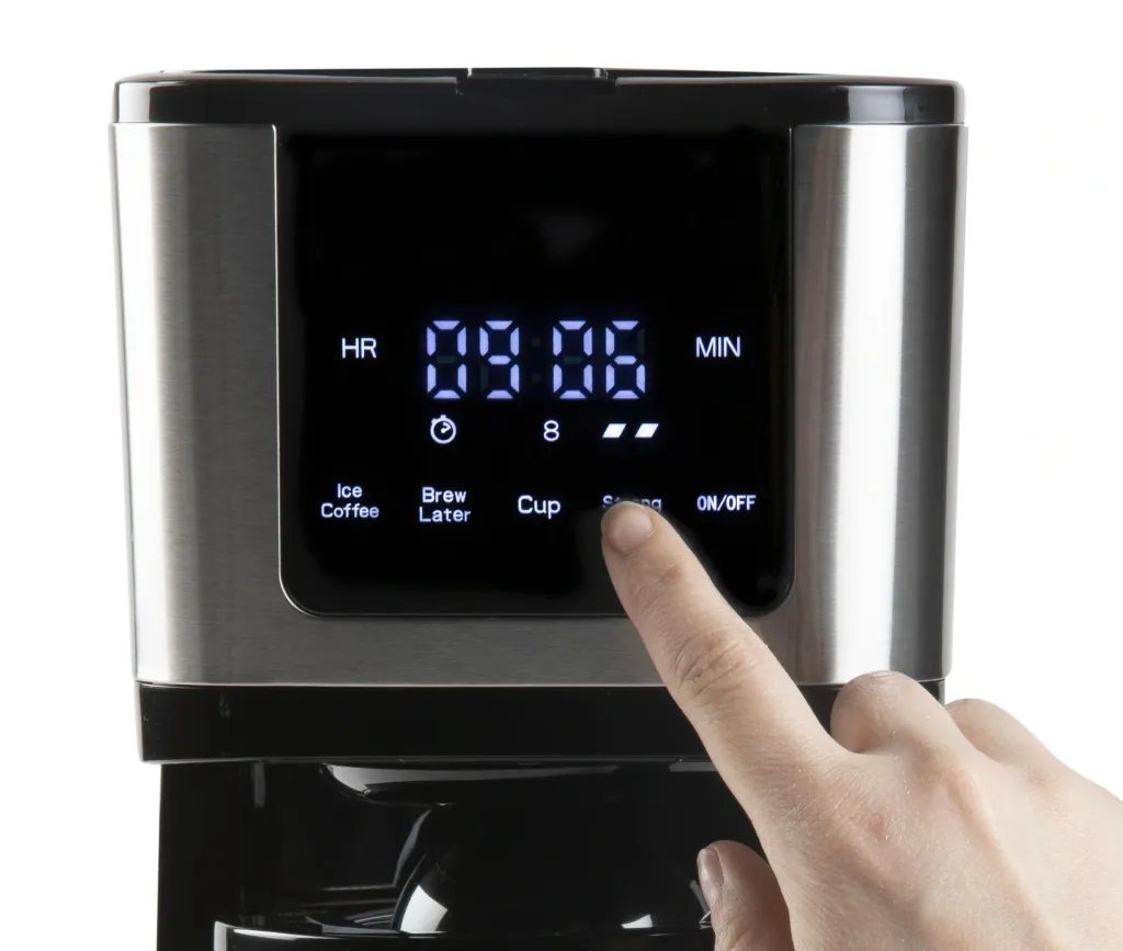 Kaffeeautomat 3in1 - Mit Timer/ Zeitvorwahl - ToGo-Becher 400 ml - Eiskaffee-Funktion