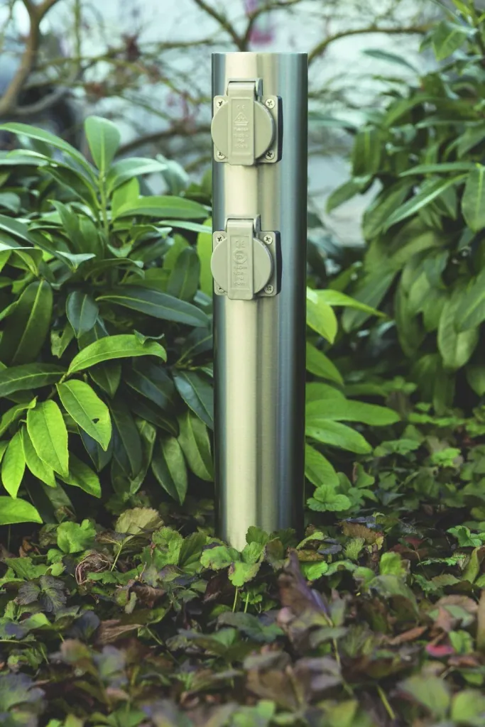 Edelstahl Energieverteiler 4-fach