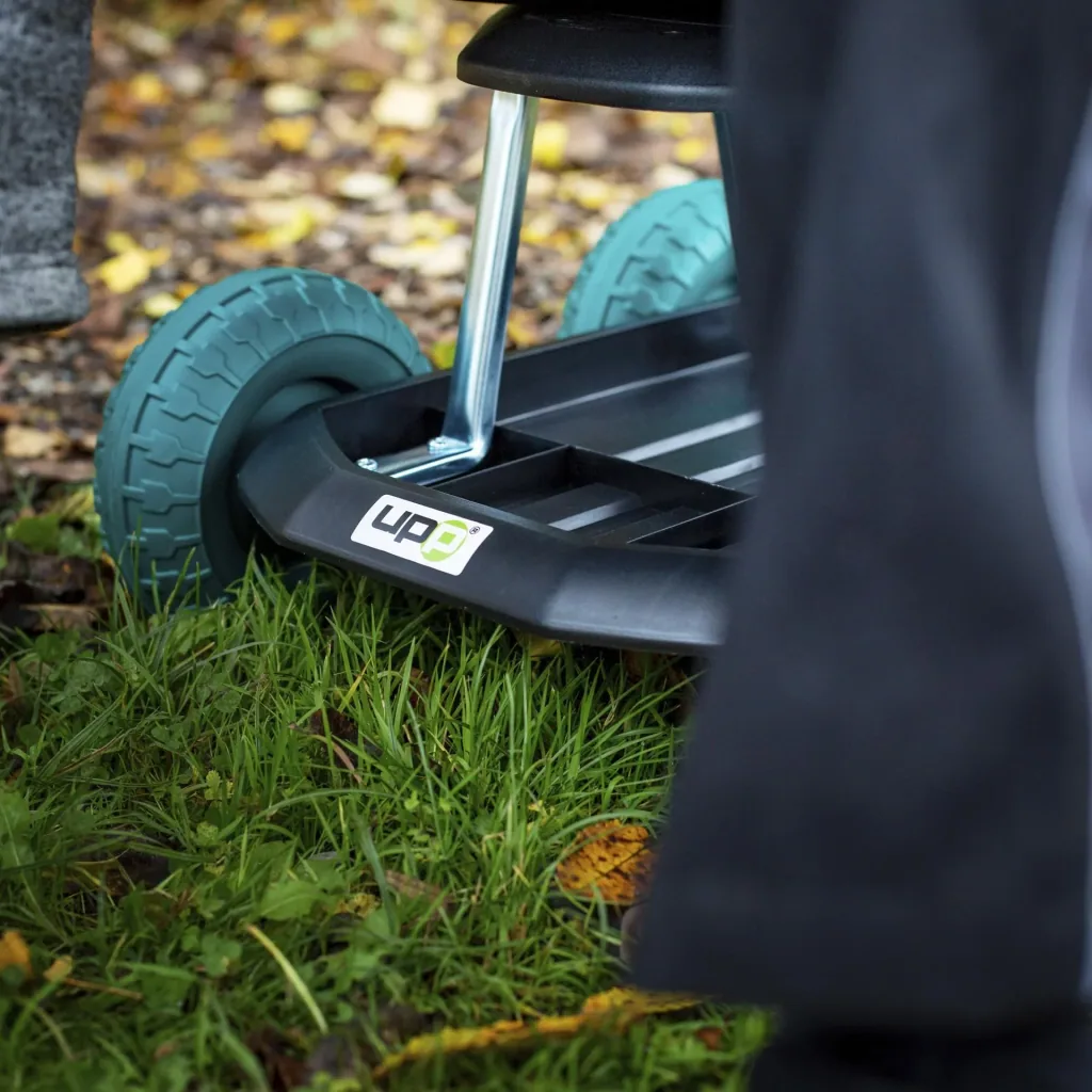 Garten-Rollsitz                                                                         Ergonomisch - Rückenschonend