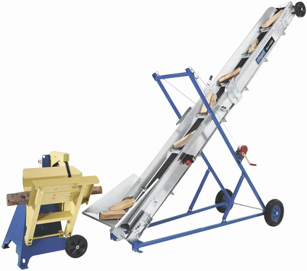 Förderband Muli 4500 für Brennholz, 230 V, 50HZ, 1,1kw