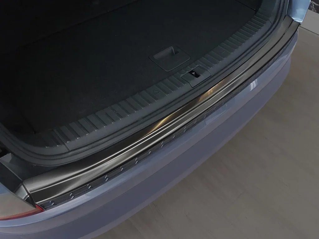 Ladekantenschutz Edelstahl für Skoda Kodiaq Crossover - graphite / black, Baujahr 2016>
