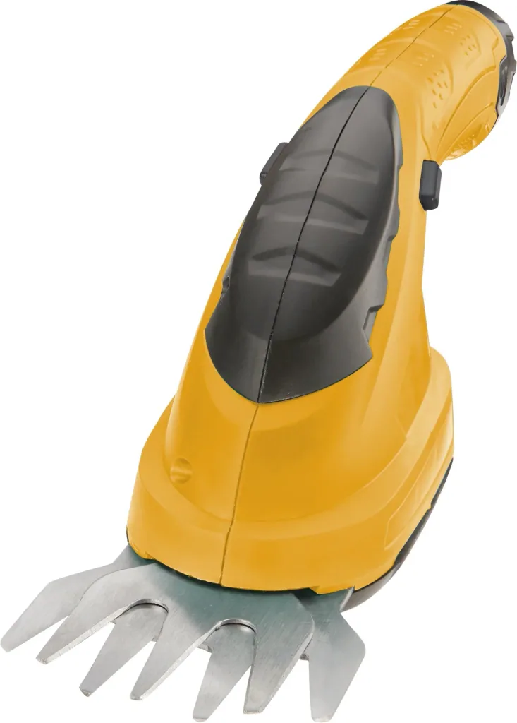 Akku Gras und Strauchschere 3,6 V Li-Ion inklusive Fahrstock und Radsatz