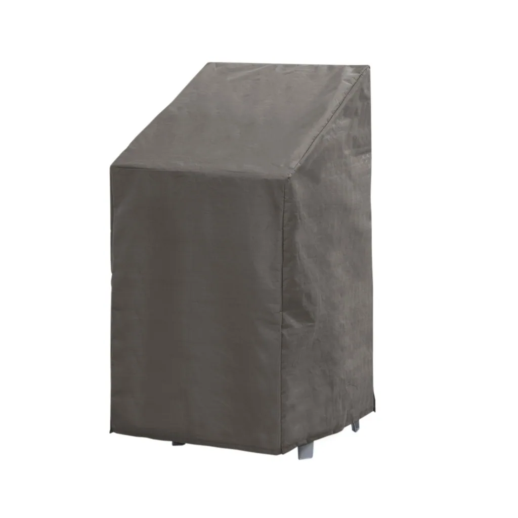 Schutzhülle für Stapelstühle 66 x 95 x 133 cm, wasserabweisend und UV-beständig, robuste Hülle für 4–6 Stühle, atmungsaktives Gewebematerial, ideal für den Außenbereich