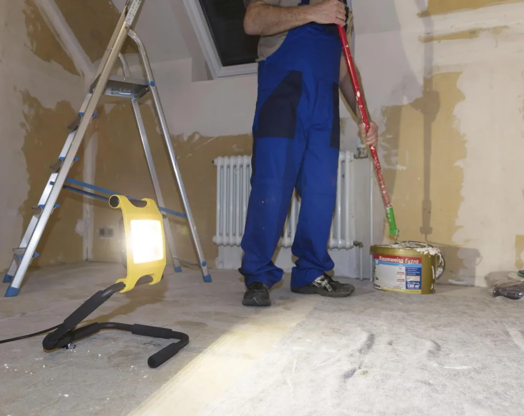 Faltbare LED Arbeitsleuchte mit 30 Watt, IP65