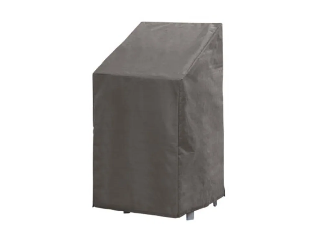 Schutzbezug für Stapelstühle 66 x 66 x 128 cm, wasser- und UV-beständig, stabiler Bezug für 4–6 Stühle, atmungsaktives Gewebematerial, ideal für den Außenbereich