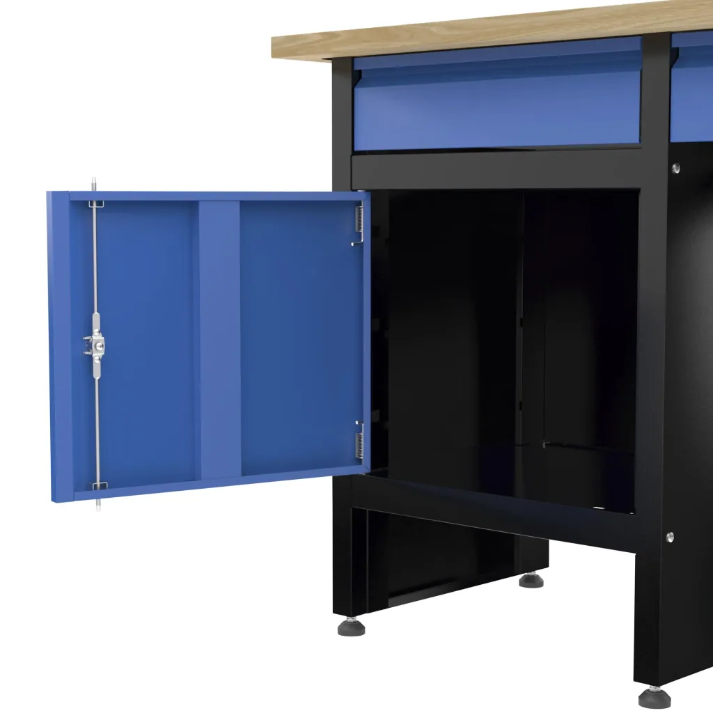 Werkbank GW 6/1 XL mit 6 Schubfächern und 1 Tür