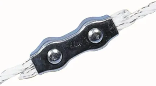 Seilverbinder, verzinkt, bis 6 mm Ø, 5 St.