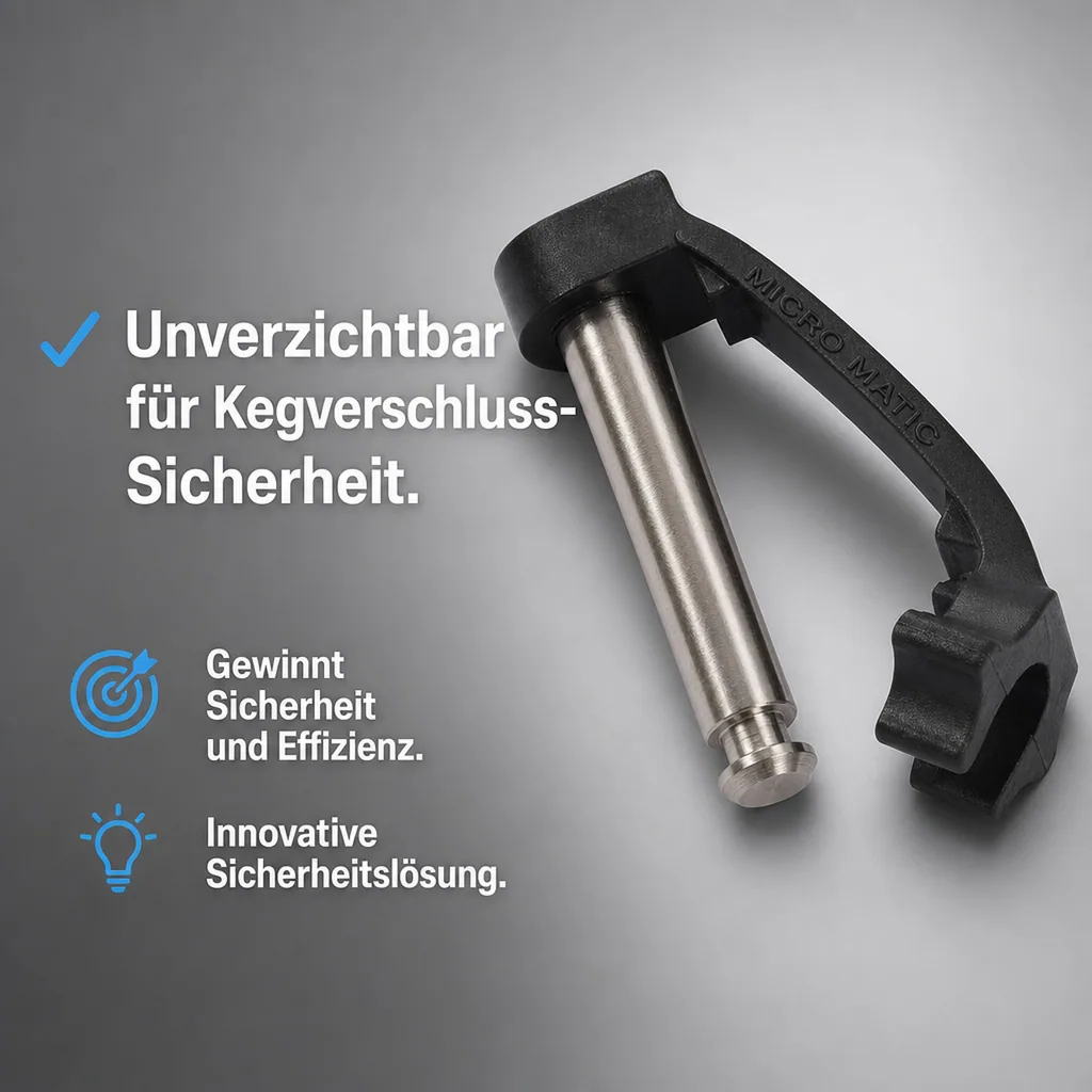 Stift für Zapfkopfgriff für Keg - Verschluss (Hiwi und Micro Matic)