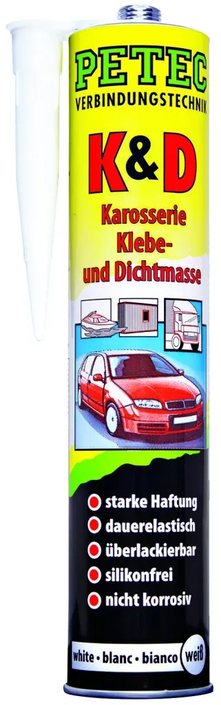 Karosserie Klebemasse/ Dichtmasse, weiß, 310 ml