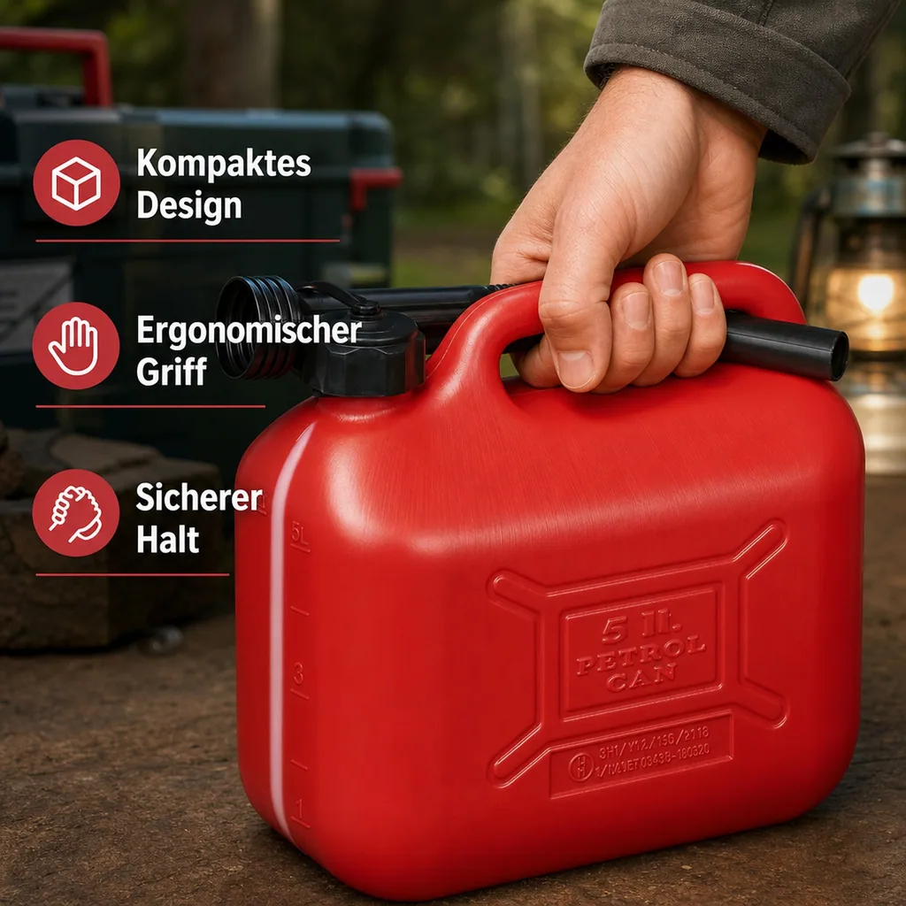 Kraftstoffkanister rot 5L