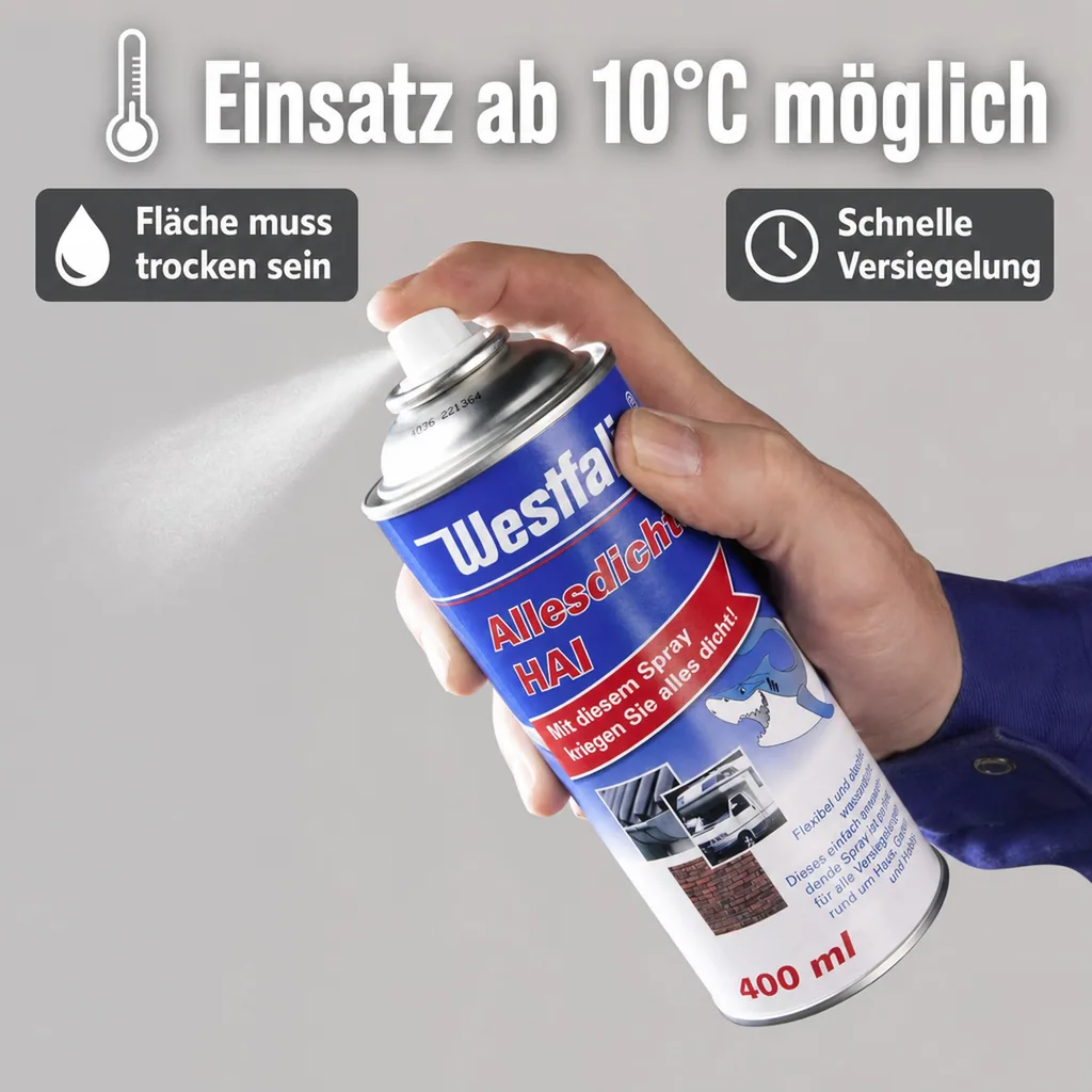 Allesdichter 400 ml Spray, Farbe schwarz
