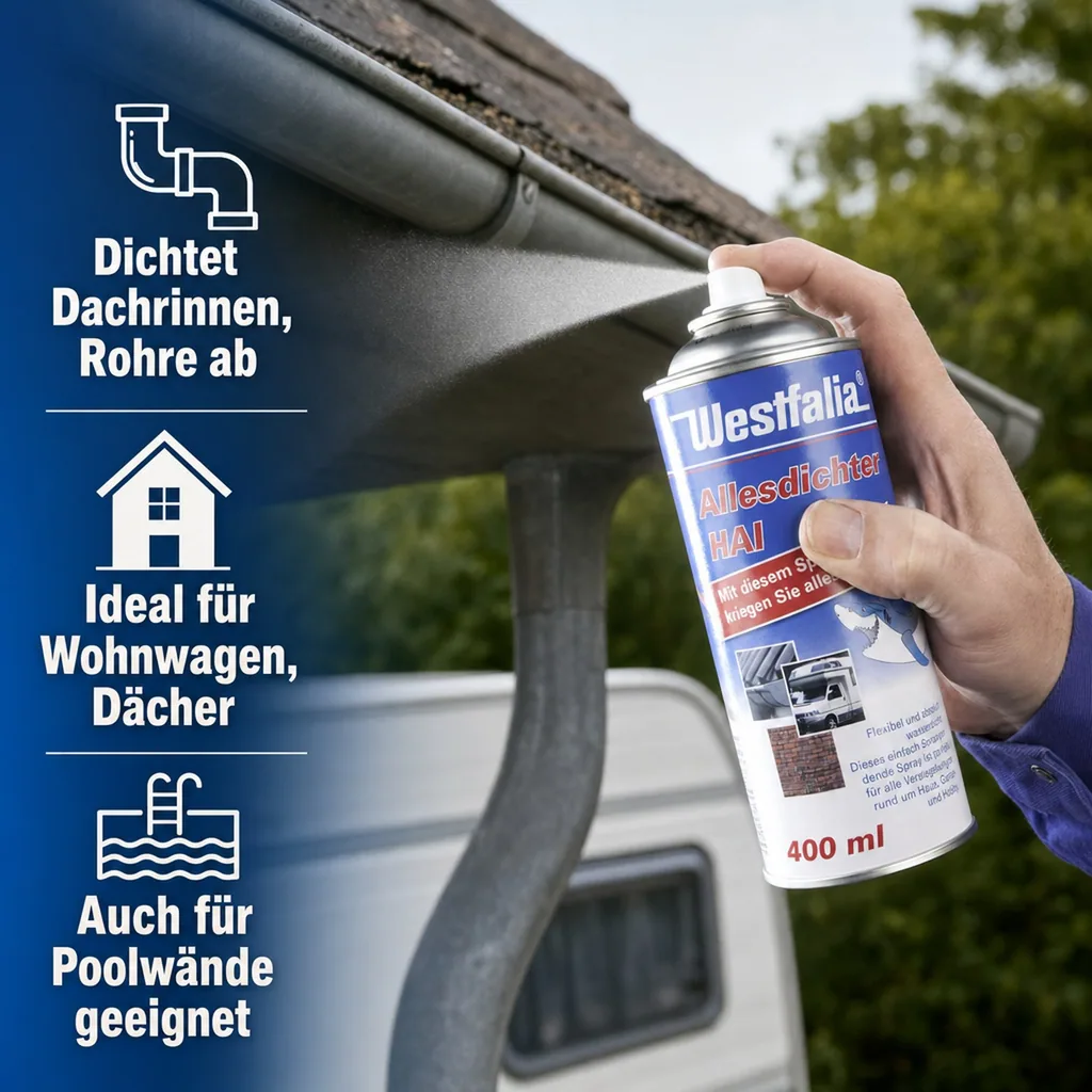 Allesdichter 400 ml Spray, Farbe schwarz