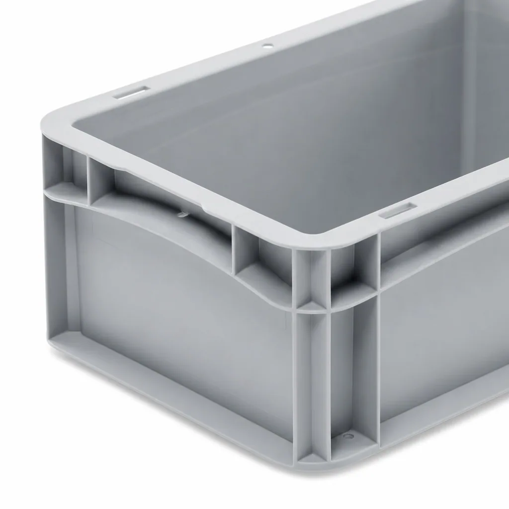 Eurobox 30x20x12 cm grau, 5,1 l