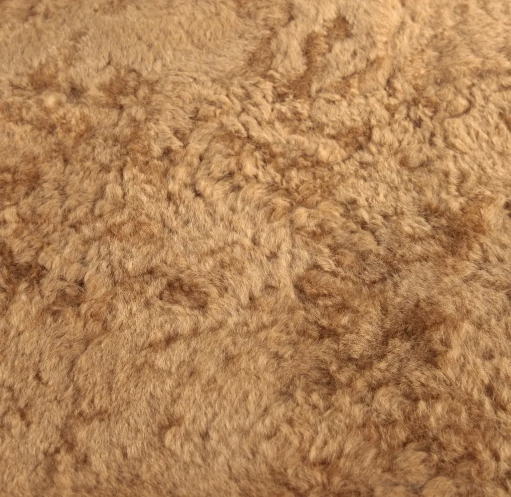 Lammfell Autositzbezug, Camel