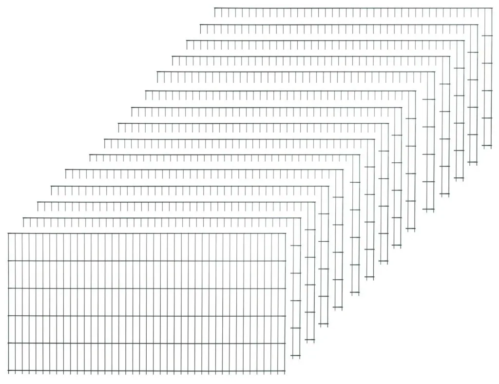 Stabmattenset grün  15 Stück  a 125cm x 200cm