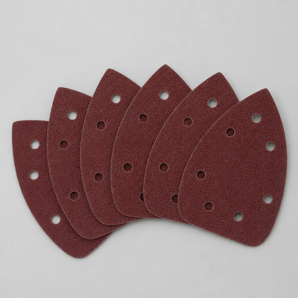 Schleifdreiecke, Korn 120, 140 x 140 x 8 mm, 5 Stück