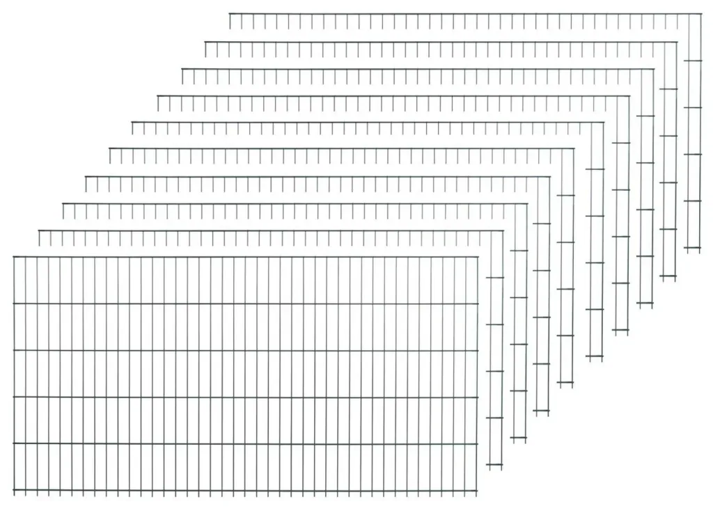 Stabmattenset grün  10 Stück  a 100cm x 200cm