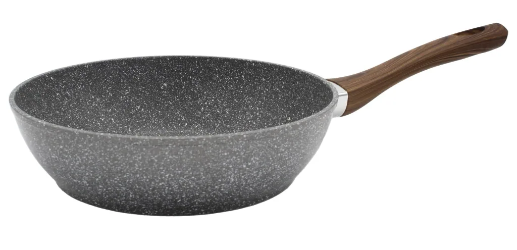 Aluminiumpfanne „Nevada“ tief 28 cm (1 x geschmiedete Jumbo-Aluminiumpfanne)