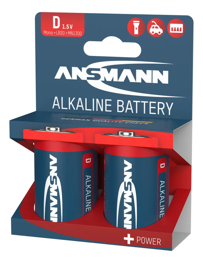 Alkaline Mono D Batterie - 2 Stück