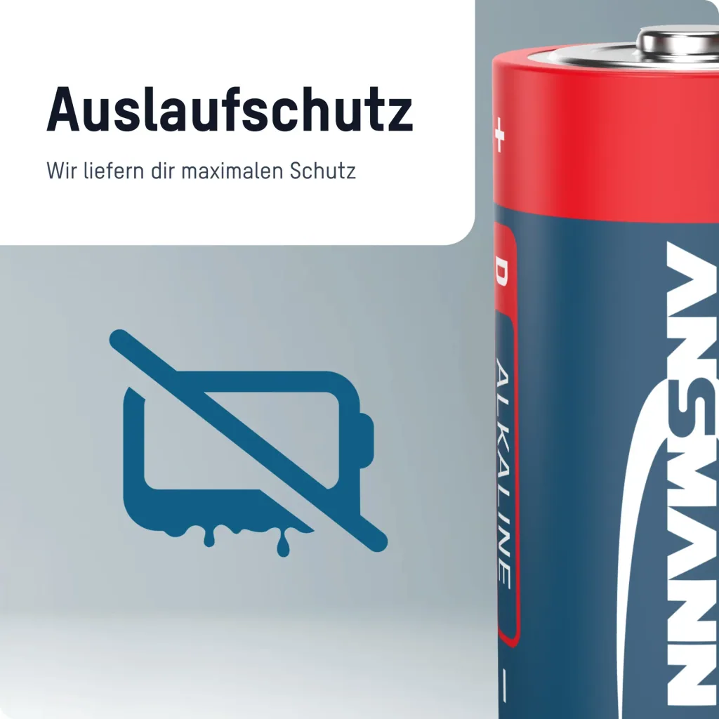 Alkaline Mono D Batterie - 2 Stück