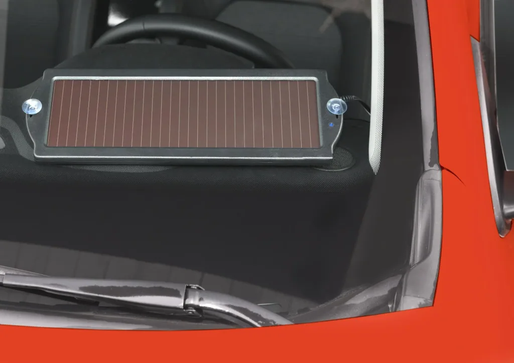 2,5 Watt Mobiles Solarpanel zur Erhaltungsladung