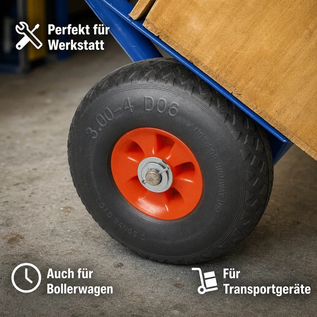 Pannensicheres Sackkarrenrad, 1 Stück