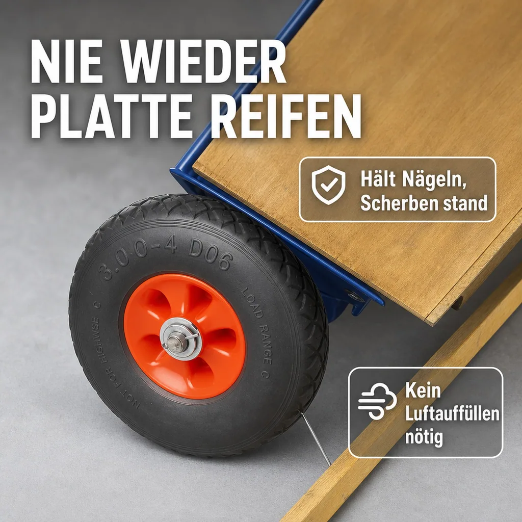 Pannensicheres Sackkarrenrad, 1 Stück