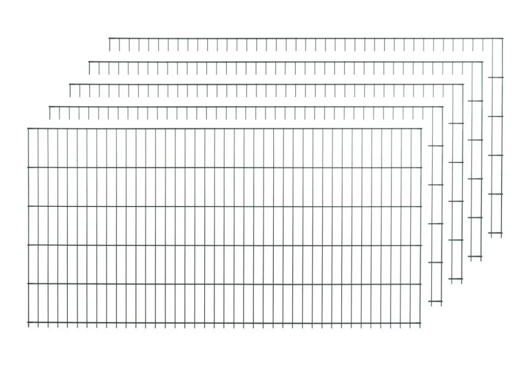 Stabmattenset grün  5 Stück  a 100cm x 200cm