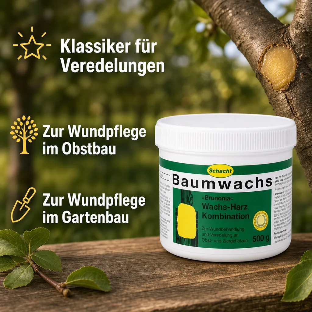 Baumwachs "Brunonia", 500 g Dose