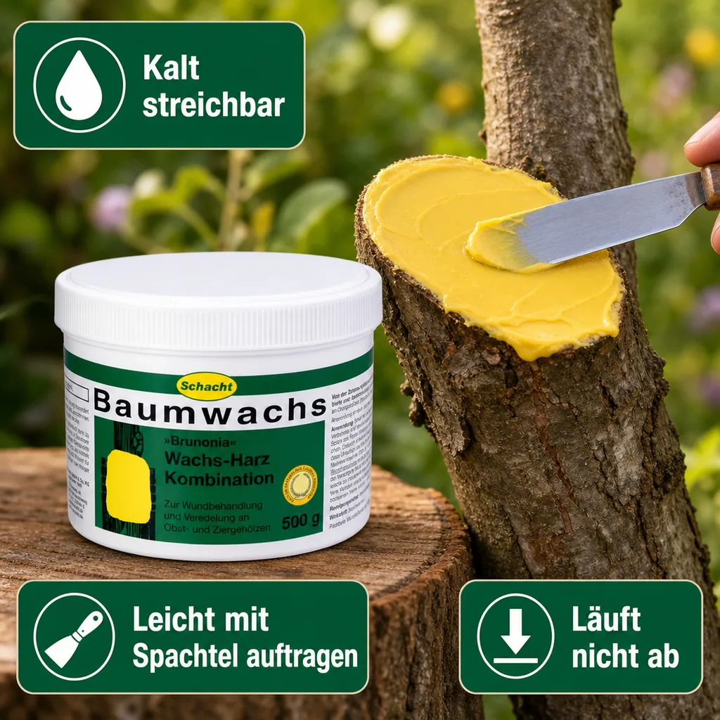 Baumwachs "Brunonia", 500 g Dose
