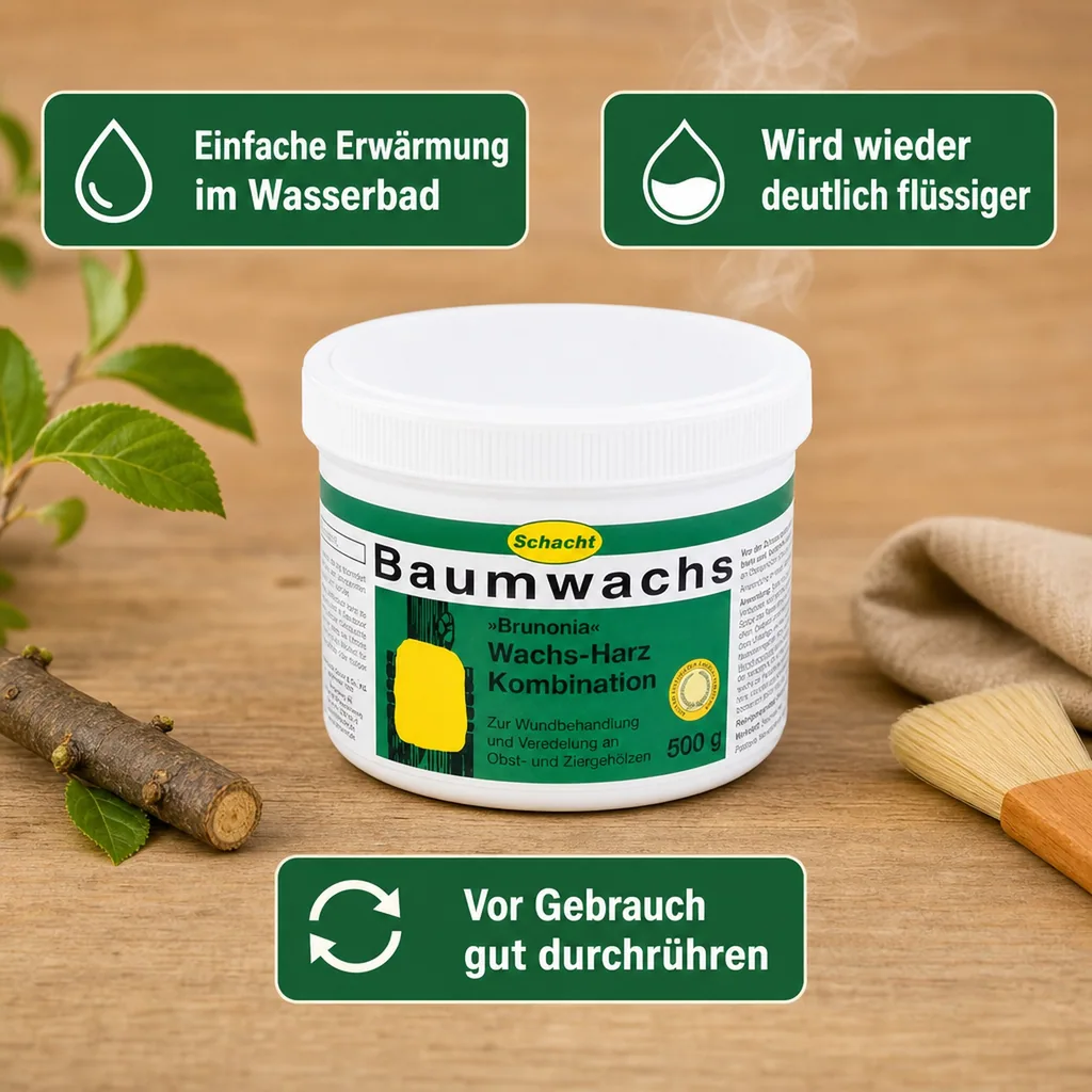 Baumwachs "Brunonia", 500 g Dose