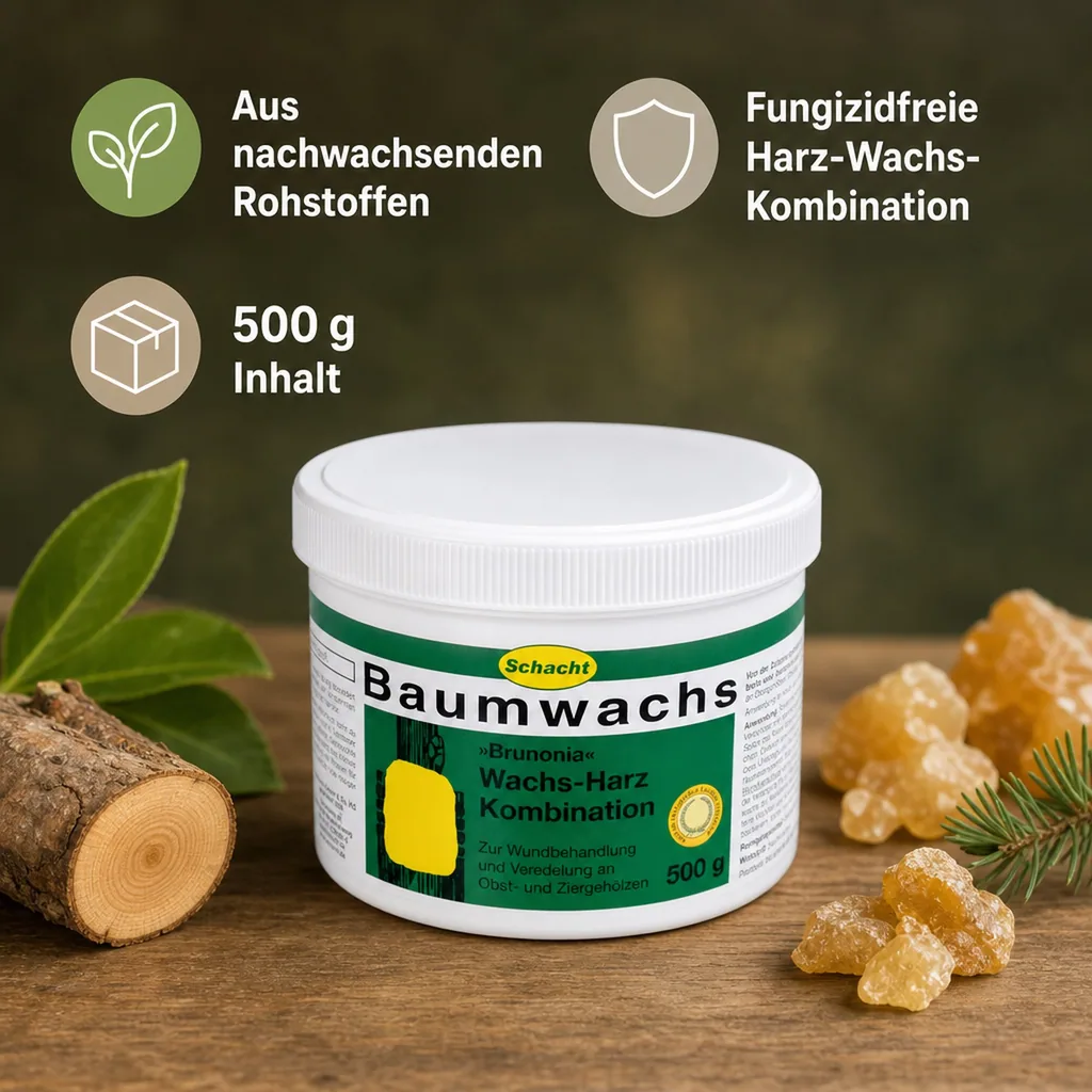 Baumwachs "Brunonia", 500 g Dose