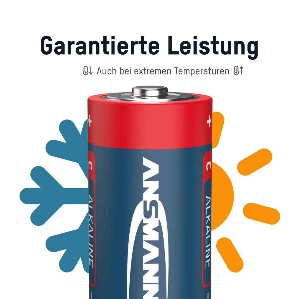 Alkaline Baby C Batterie - 2 Stück
