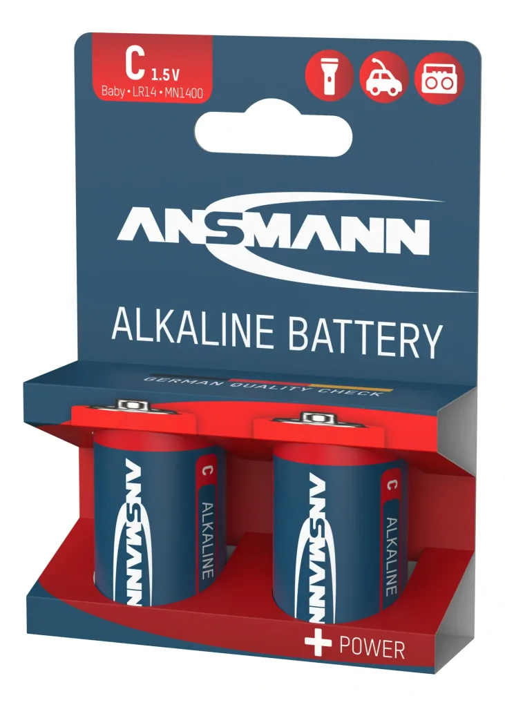 Alkaline Baby C Batterie - 2 Stück