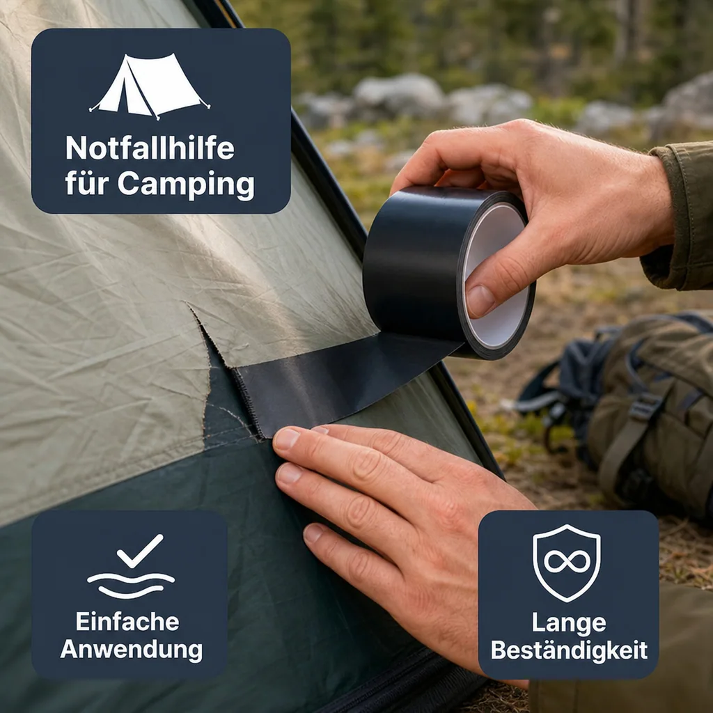 Evertape Dicht und Reparaturband, schwarz