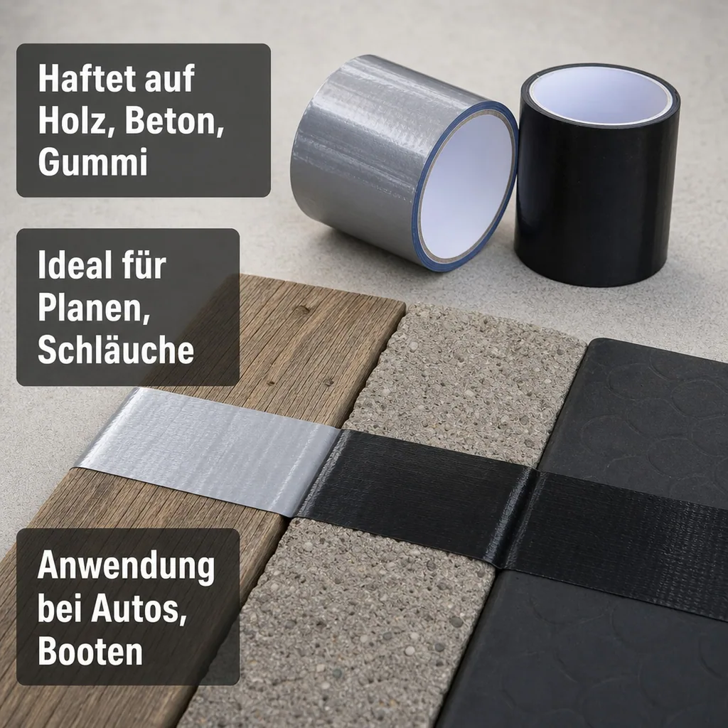 Evertape Dicht und Reparaturband, schwarz