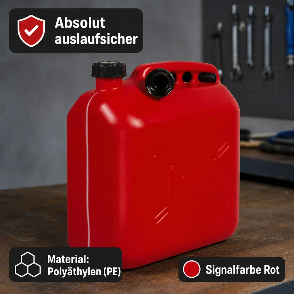 Kraftstoffkanister 20 Liter - mit Füllstandanzeige