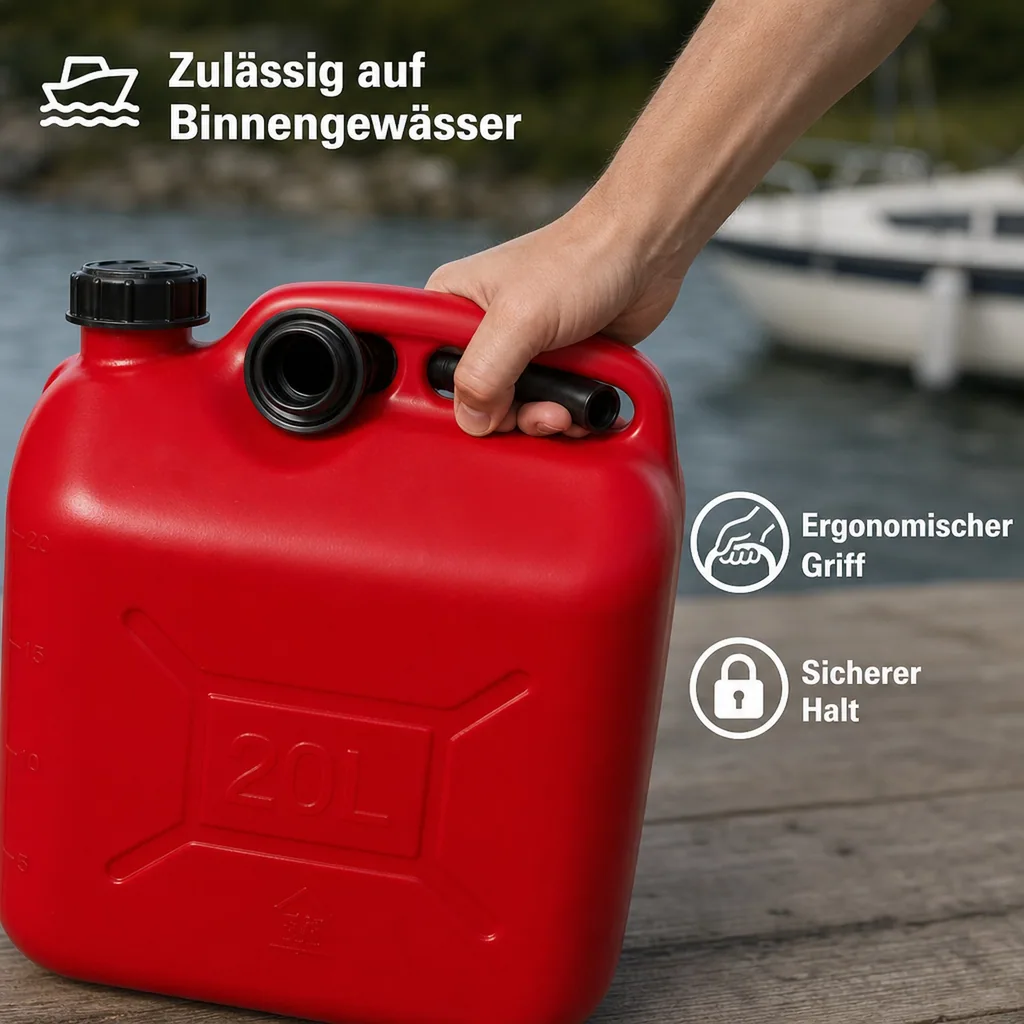 Kraftstoffkanister 20 Liter - mit Füllstandanzeige