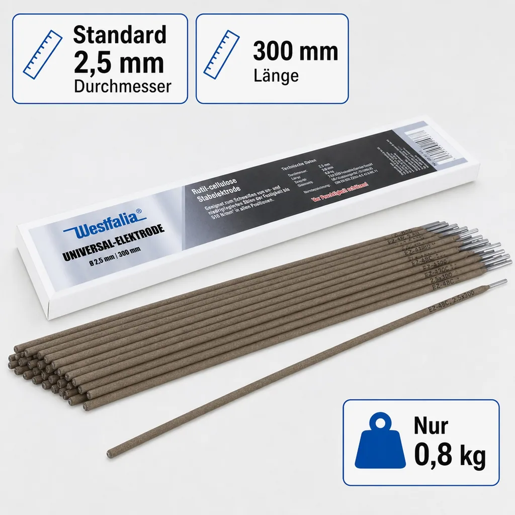 Universalelektroden 2,5 mm, 50 Stück