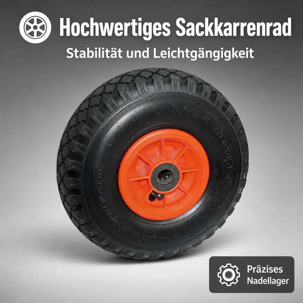 Sackkarrenrad, 1 Stück