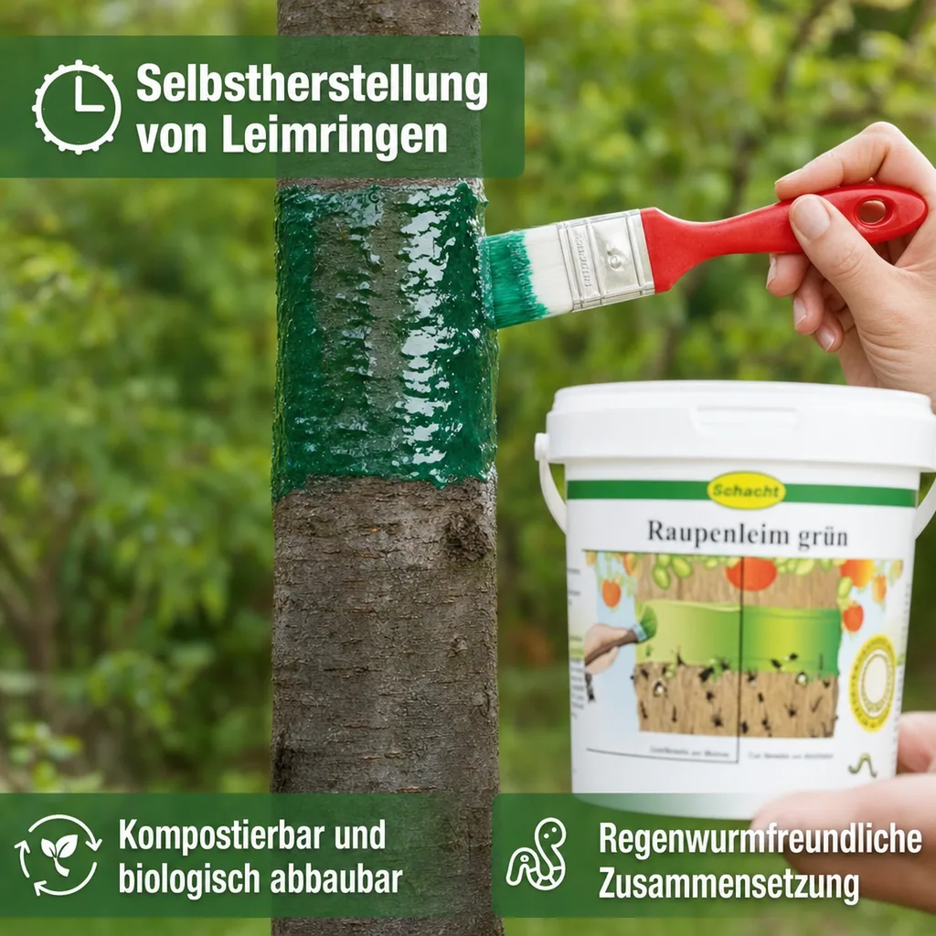 Raupenleim, grün, 250 g Dose - zum Schutz Ihrer Bäume