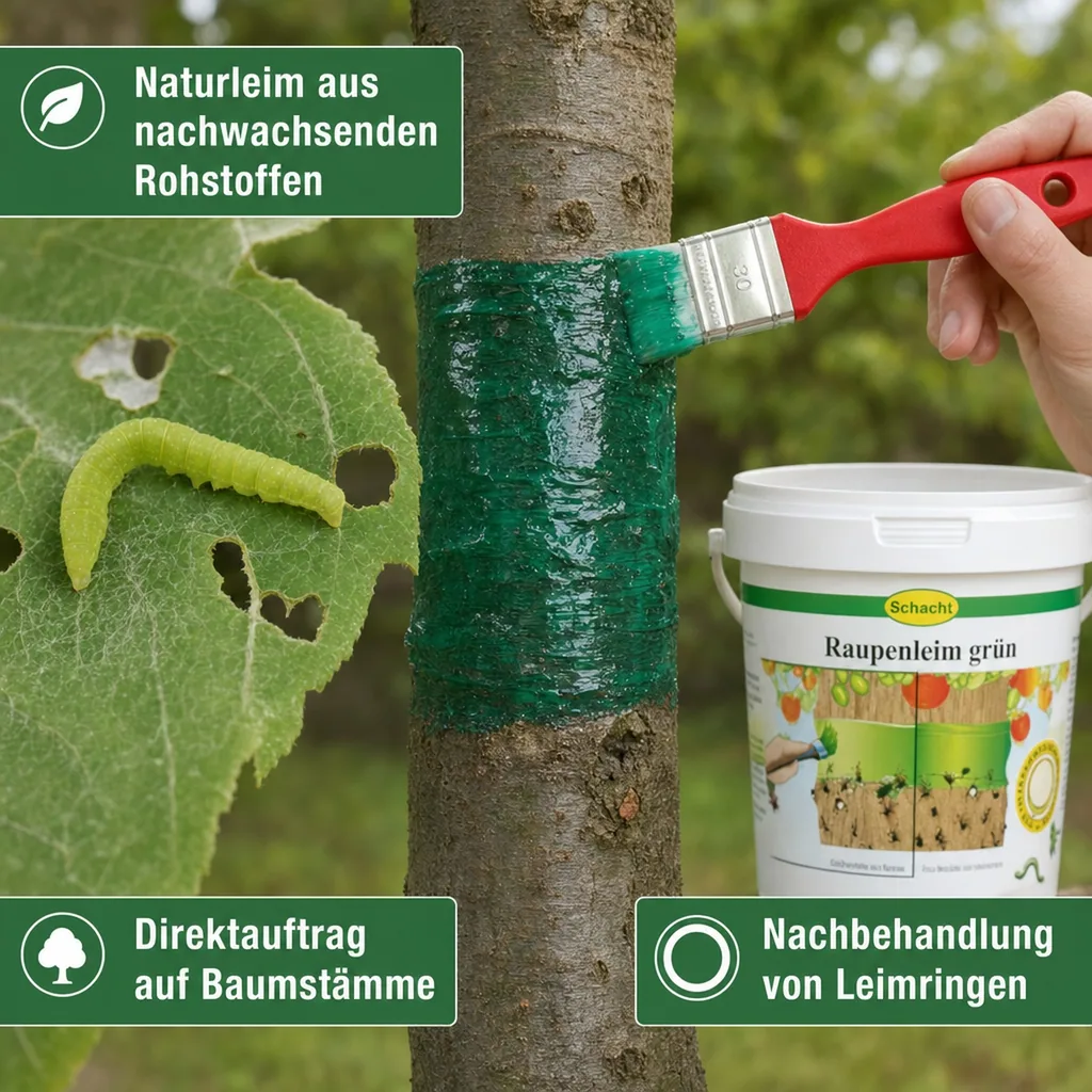 Raupenleim, grün, 250 g Dose - zum Schutz Ihrer Bäume