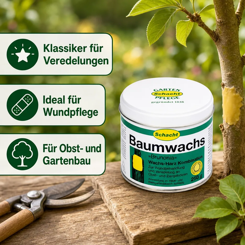 Baumwachs "Brunonia", 250 gr. Dose