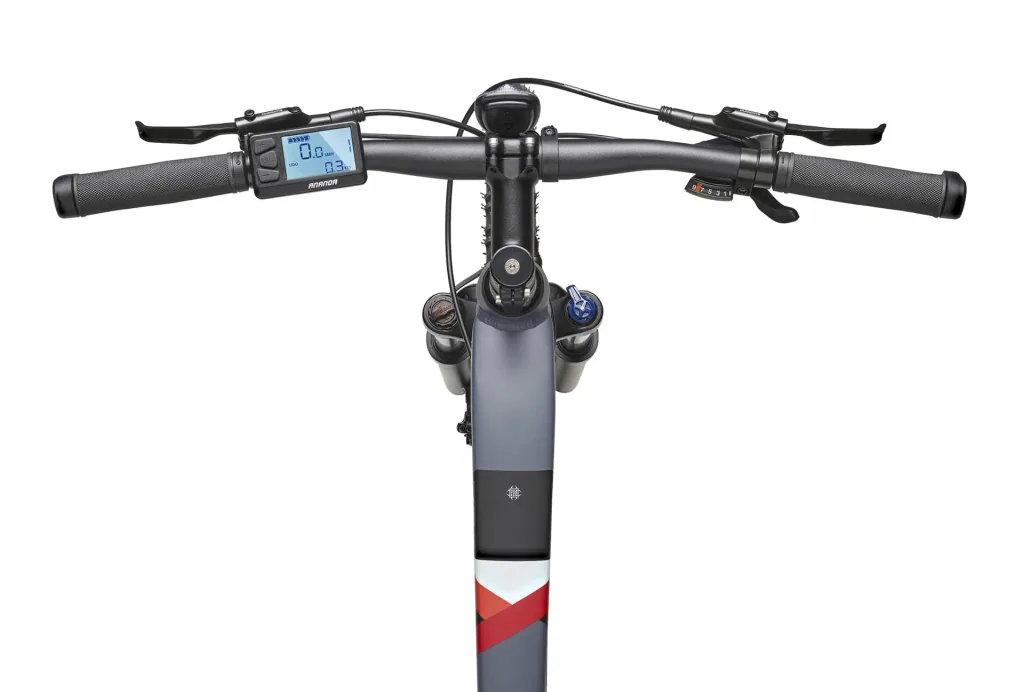Unisex Alu MTB E-Bike 27,5 Zoll, 8-Gang Kettenschaltung, grau, Aufsteiger M925 Hardtail