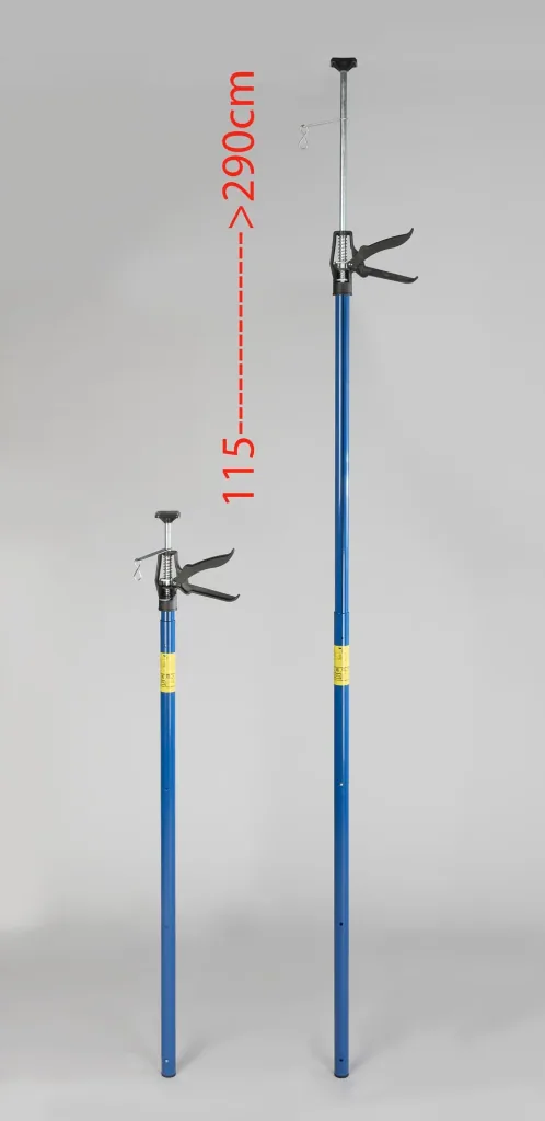 Schnellspannstütze bis 30 kg - Die dritte Hand