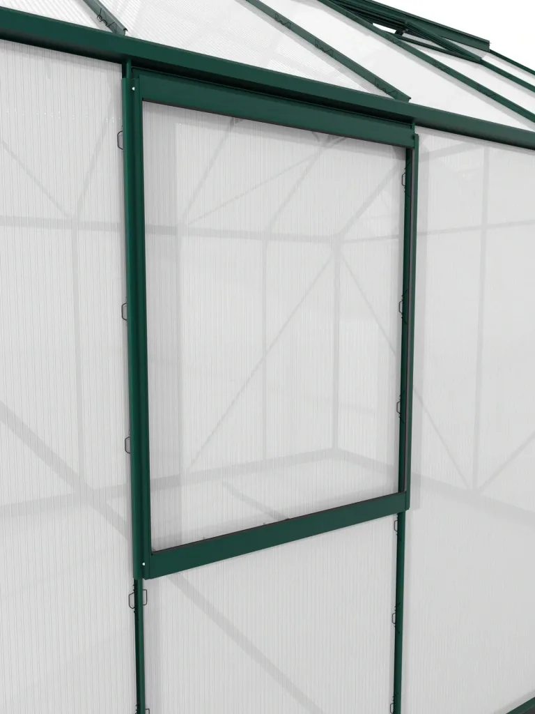 Seitenfenster V HKP 6 mm, Farbe smaragd