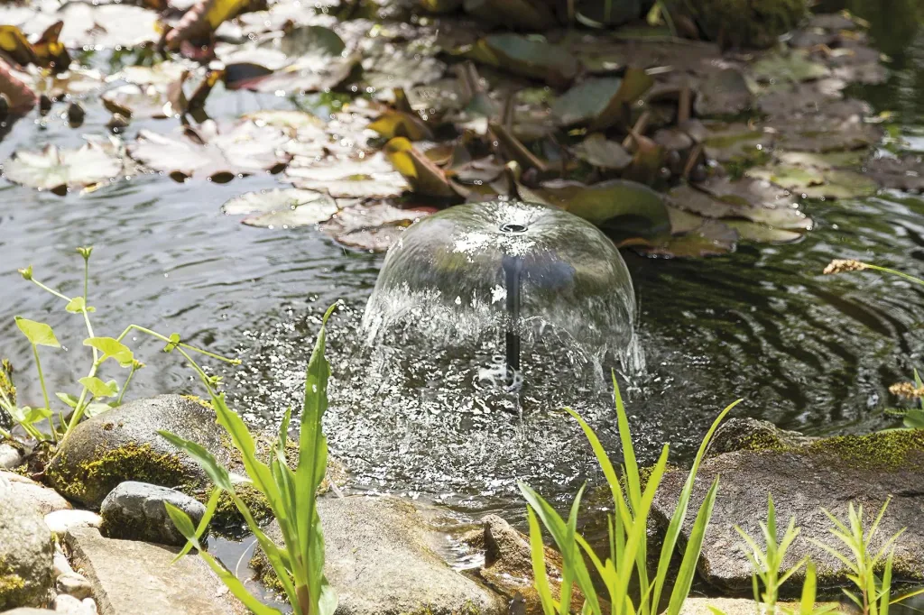 Solarpumpensystem "Splash" mit 20 W Solarmodul, 1350 l/h, max. 190 cm