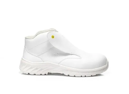 Sicherheitsstiefel jo_CLEAN Slipper white Mid ESD S3 Gr. 45