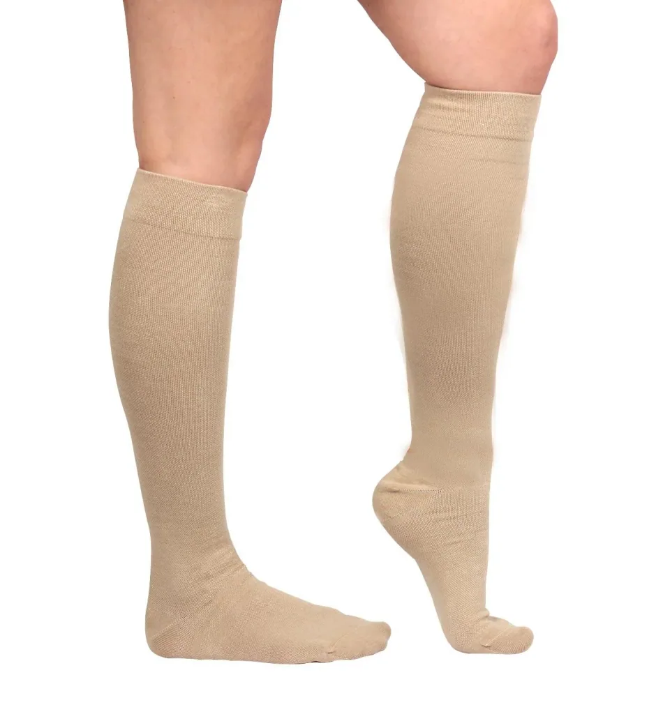 Stützkniestrümpfe Energy LYCRA, beige, Größe 39 - 42, 1 Paar